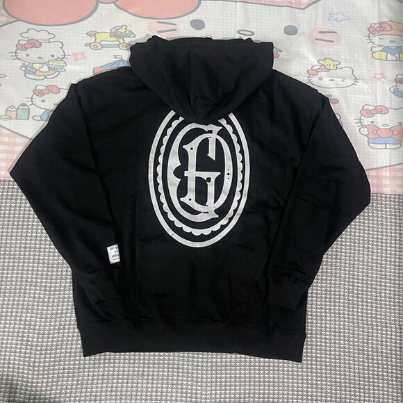 Gallery Dept Logo Hoodie Black - Picture 8 of 9